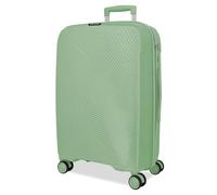 ROLL ROAD Orbit Large Suitcase Green 48x75x28cm Hard Mount 4kg TSA Lock Polypropylene 4kg 88,8L, Green, One Size, Large Suitcase