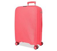 ROLL ROAD Orbit Large Suitcase Pink 48x75x28cm Hard Case 4kg TSA Closure Polypropylene 4kg 88,8L, Pink, One Size, Large Suitcase