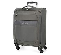 Roll Road Royce Grey Cabin Suitcase 40 x 55 x 20 cm Soft Polyester Combination lock 39 Litre 2.1 kg 4 Wheels Hand Luggage