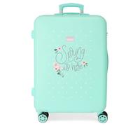 ROLL ROAD Spring is Here Children's Suitcase, Mint, Maleta mediana, Medium case