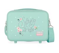 ROLL ROAD Spring is Here Nececer Adaptable Blue 29x21x15cm Rigid ABS 9.14L 0.8kg, blue, Nececer Adaptable