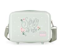 Roll Road Spring is Here Nececer Adaptable Green 29x21x15cm Rigid ABS 9.14L 0.8kg, Green, Nececer Adaptable