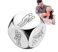 Roll The Dice Food Choice,Food Dice Decider,Valentines Day Gifts,Anniversary Date Night Gifts for Couples (Pose)