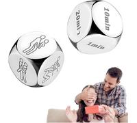 Roll The Dice Food Choice,Food Dice Decider,Valentines Day Gifts,Anniversary Date Night Gifts for Couples (Pose&Time)