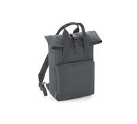 BagBase BG118 Twin Handle Roll-Top Backpack - Graphite Grey