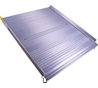 Roll Up Aluminium Ramp with Carry Case Lightweight for Wheelchairs Scooters