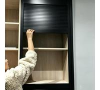 Roll up Cabinet Doors Tambour Kit for Kitchen/Closet/Cupboard