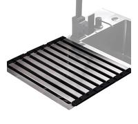 Roll Up Dish Drying Rack - Over The Sink Dish Drainer | Foldable Kitchen Counter Mat | Stainless Steel Frame, Non-Slip Silicone, Heat-Resistant, Multipurpose Drying Mat for Bowls Pots Cups and Tablewa