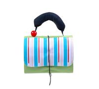 Roll Up Makeup Bag - Roll Up Cosmetic Makeup Box | 4 in 1 Detachable Cosmetic Travel Bag | Foldable Makeup Storage with Handle | Mesh up Toiletry Bags, Green folding bag, Consulte la descripción, See