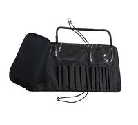 Roll Up Makeup - Brush Bag, Makeup Organizer Bag |, Foldable, Portable Design with Large Capacity, Waterproof Storage for Makeup Brushes, Toiletries, and Travel, Waterproof Storage