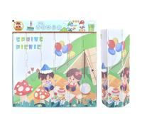 Roll Up Pencil Case | Student Stationery Box Roll Up Pencil Container | Aesthetic Pencil Case Storage Case Pencil Case Pen Bag School Supplies for Study, Mountain Field, Se référer au descriptif