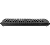 Roll Up Piano, 37 Keys Piano-Style with Key Stickers Double Mouthpieces Tubes Carrying Case Gift for Beginners Adults(A)
