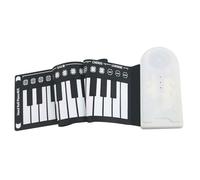 Roll-Up Piano Keyboard - Folding Hand Piano, Portable Digital Piano Keyboard | 49 Key Foldable Sensitive Travel Piano Keyboard, Piano Keyboard