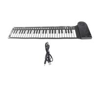 Roll Up Piano, Portable 49 Key Keyboard for Kids and Beginners with 16 Tones 10 Rhythms