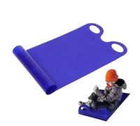Roll Up Sled - PE+PP Build, Flexible Slider, Lightweight Ride | High Speed Foldable Snow Mat With Smooth Glide For Kids Winter Play, Grass Hills, Beach Sand Sledding, Compact Storage Use