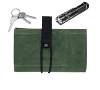 Roll Up Tool Bag - 6 Compartments Multifunctional Portable Canvas Pouch - Small Tool Roller | For Mechanic Carpenter Artist Garage Truck Garden Maintenance Painting Service