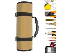 Roll Up Tool Bag Organizer, Tool Roll Bag Organizer - Hardware Tool Roll Storage Bag with Grip, Carry Abrasion Resistant for Hardware
