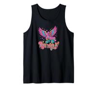 Roll with It Winged Roller Skate Retro Vibes Tank Top