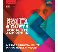 Rolla - Alessandro Rolla: 6 Duets for flute and violin