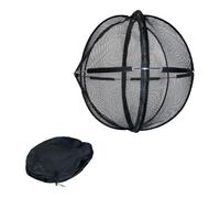 Rollable Mesh Cat Play Ball Enclosure, Foldable Spherical Cat Exercise Cage | Roll-around spherical cat play cage, Breathable full mesh construction, Easy fold-and-go design, Comes with storage carry bag
