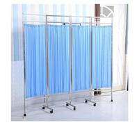 "Rollable Privacy Screen on Wheels 1.8m High Medical Divider Temporary Privacy Fence for Clinics Patient Areas Examination Rooms"