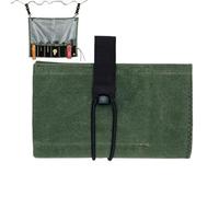 Rollable Tool Bag - 6 Compartments Multifunctional Portable - Motorcycle Tool Roll | For Electricians, Mechanics, Men, Garage, Truck, Car, Garden, Maintenance