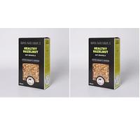 Rollagranola - Healthy Hazelnut 400g Pack. 100% Natural, Made With Gluten Free Oats And Cinnamon. Suitable For A Vegan Diet With No Added Sugar. Handcrafted In The UK - 400g Pack (Pack of 2)