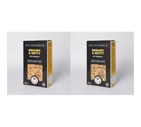 Rollagranola Organic & Nutty - 100% Natural, Free of Cereal, Gluten-Free, Vegan with No Added Refined Sugar - Handcrafted in The UK (Pack of 2)