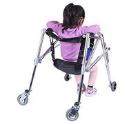 Rollator Forearm Walking Frame Children 4 Wheels Lower Limb Training Device Assisted Standing Aid for Fractured Disabled People