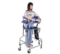 Rollator Indoor Strolley Trolley Walking Aid Six Rounds/Eight Rounds, Anti Recline, Anti-Rollover, Adult Seniors Standing Frame, Adjustable Height, Aid The Disabled