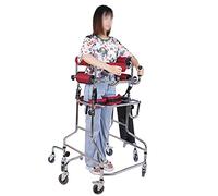Rollator Indoor Strolley Trolley Walking Aid Six Rounds/Eight Rounds, Anti Recline, Anti-Rollover, Adult Seniors Standing Frame, Adjustable Height, Aid The Disabled