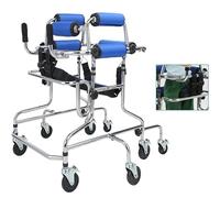 Rollator Mobility Aids Walking Aid Women,3.9~4.9ft Seniors, 6/8 Wheel Adult Children Cerebral Palsy Stroke Standing Frame Walking Aid The Disabled