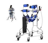 Rollator Standing Aid for Elderly Adults for Seniors Hemiplegia Rehabilitation Frame Adult Walking for The Disabled, Hemiplegia Rehabilitation Frame Assists with Stroke Recovery,Male