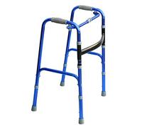 rollator Walker,Adjustable Height Frames, Non-Wheeled Lightweight Walker, Mobility Aid Helps with Independently, for Elderly Parents, Grandparents, Disabled