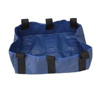 Rollator Walker Basket, Portable Nylon Under Seat Rollator Bag, Walker Basket Bag, Large Size Walker Tray, Wheelchair Basket for Most Walkers or Mobility Aids (Blue)