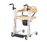 Rollator Walker Bedridden Elderly Electric Transfer Machine, Handling Machine, Nursing Artifact, Lifting Household Machine Folding Indoor Rollator(Yellow)