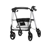 Rollator Walker, Walking e 4 Wheel Foldable Compact Mobility Aids with Seat Bag Transport Walker Multi Use Walking Stick Elderly Disabled Interesting (#3)