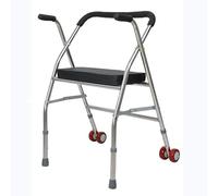 Rollator Walkers Folding Walker with 2 Wheels Rolling Walker Lightweight Walkers for Seniors and Adults Adjustable Height
