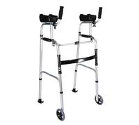 Rollator Walkers for Seniors - Lightweight Mobility Walking with 5" Wheels and Removable Padded Armrests, Platform Walker with Arm Support for Senior, Handicap & Disabled Hospitals