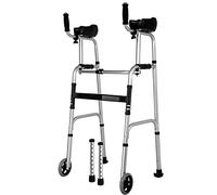 Rollators 4 Wheel With Seat Folding Lightweight,Mobility Walker For Elderly With Place And Wheels,Senior with Armrest-Rolling Crutch for,00lbs Load C