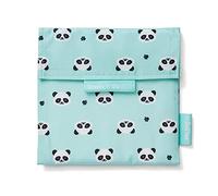 Roll'eat ® | Reusable Snack Bag | Eco Friendly Food Holder | Panda Snack Storage -Snack'n'Go Duo