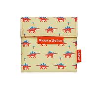 Roll'eat ® | Reusable Snack Bag | Kids Snacks Container | Eco Friendly Food Bag | Reusable Bag for Snack Storage | Dinosaur Snack Holder - Snack'n'Go Duo Animals
