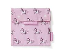 Roll'eat ® | Reusable Snack Bag | Kids Snacks Container | Eco Friendly Food Bag | Reusable Bag for Snack Storage | Unicorn Snack Holder - Snack'n'Go Duo Animals