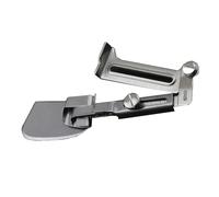Rolled Hem Pressure Foot Durable Portable Hemming Folder Hemmer Presser Foot Adjust 15 mm to 25 mm Silvery