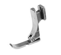 Rolled Hemming Foot, Stitching Presser Foot, Multi-Purpose Sewing Attachment, Zipper & Piping Compatible for Leather, Woven, Stretch, Fabric Projects, Factory, Silver