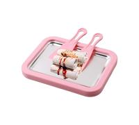 Rolled Ice Cream Maker, Instant Ice Cream Maker with 2 Scrapers, Instant Pan/Roll, Homemade DIY for Fun Parent-Child Activities Families