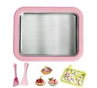 Rolled Ice Cream Maker Kit, 2026 New At-Home Rolled Ice Cream Machine, Diy Homemade Rolled-Ice-Cream Tray, Suitable for Families and Parties