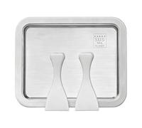 Rolled Ice Maker - Food Grade Stainless Steel Kitchen Utensils, Ice Tray | For Family Party Home Restaurant Cafe Summer Snacks Christmas