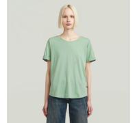 G-star Rolled Up Sl Boyfriend Short Sleeve T-shirt Green S Woman