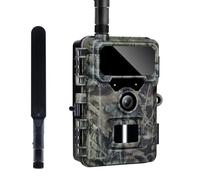 Rollei 4G Hunting Camera with Sim Card and App and Motion Sensor Infrared Hunting Camera with Night Vision 32GB SD Card IP66
